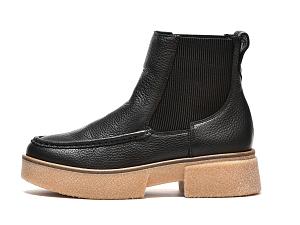 Clarks Linoso Top - Kožne ženske chelsea čizme