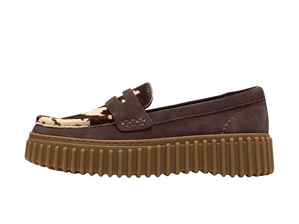 Clarks Torhill Penny - Antilop ženske mokasine